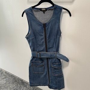 Denim dress